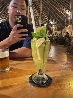 Iced mint tea w/passion fruit!  at Chill Cafe in Ella