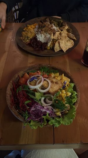 Veggie Curry & Tofu Salad   at Chill Cafe in Ella