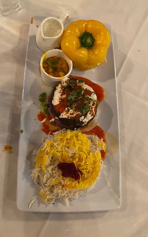 Banjan Borani and Murch E Dolma  at Mantu in Richmond