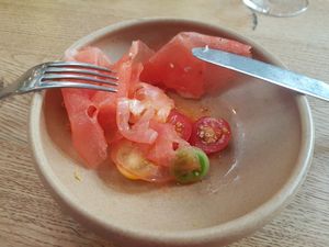 Watermelon at Nimb Gemyse in Copenhagen