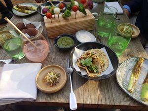 Starters at Nimb Gemyse in Copenhagen