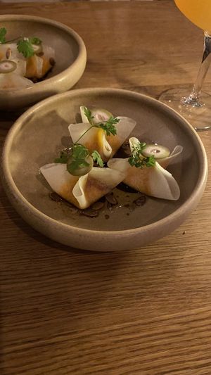 Kohl rabi parcels   at Nimb Gemyse in Copenhagen