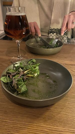 Warm salad  at Nimb Gemyse in Copenhagen