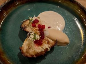 From December 2022 menu  at Nimb Gemyse in Copenhagen