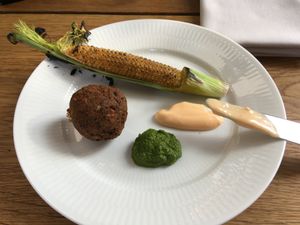 Falafel at Nimb Gemyse in Copenhagen