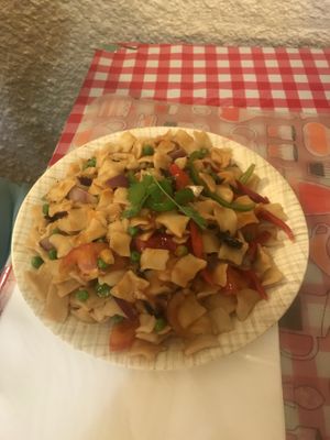 Veggie noodles at Le Yack in Clermont-ferrand