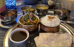 Vegan Thali🌱👌🏽  at Tamarind Hill in Zurich