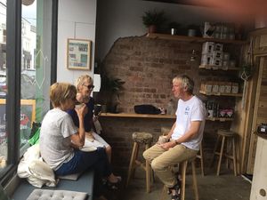 Happy customers!! at Catalyst Coffee - Florence in Bray