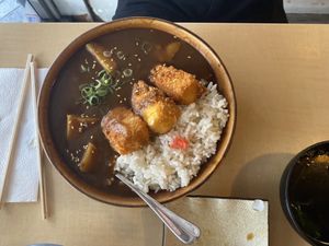 Tofu curry   at The Jitsu in Dunedin