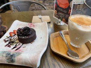 Chocolate Rose and chai ☕️   at Alkalizer in Campbelltown
