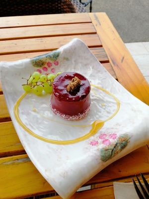 Chocolate raspberry vegan goodness at Alkalizer in Campbelltown