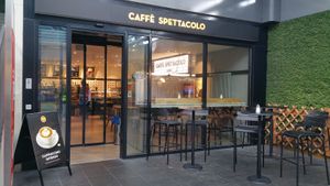 Exterior (inside underpass) at Caffe Spettacolo in Olten