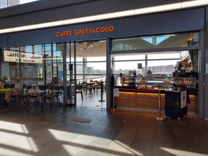 Exterior (in overpass) at Caffe Spettacolo - RailCity in Basel