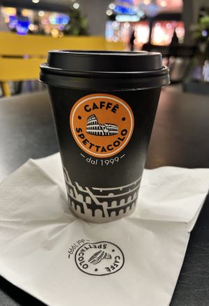 Oat latte  at Caffe Spettacolo in Luzern