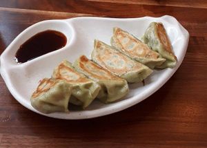 Vegetable Gyoza at Sushi Koo in Coquitlam