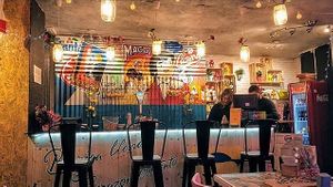 Inside at El Libanés in Murcia