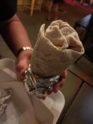 Burrito at Taco Boy in Noosa Heads