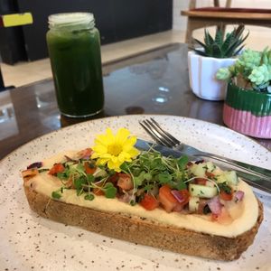 breakfast at Anna Café in Rio De Janeiro