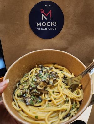my favorite pasta from them😍 at Mock in Kuwait City