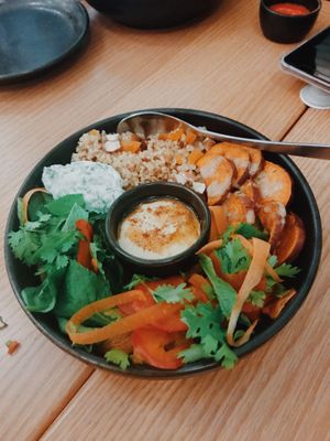 moroccan bowl😋   at Wilgrow in Al Bidea