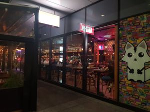 Outside at Akiba in Canberra