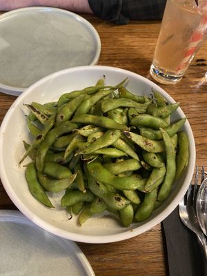 Edamame   at Akiba in Canberra