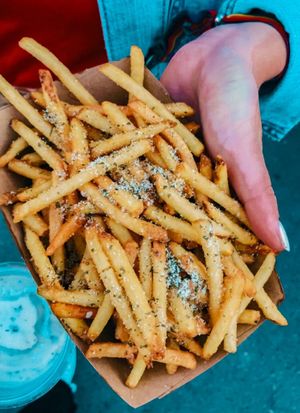 Fries at Burger Anarchy in Odense