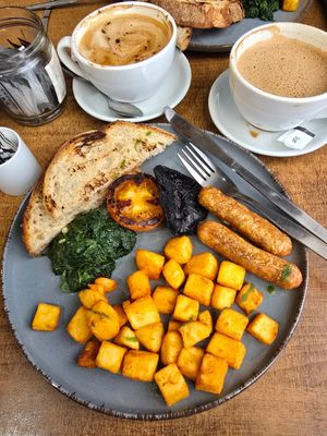 Irish Breakfast at Beachcove Café in Waterville