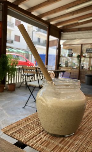 Vegan smoothie   at Vitamin Bar in Kos