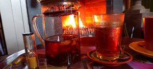 Tea and vegan tiffin at The Sondes Tea House & General Stores in Faversham