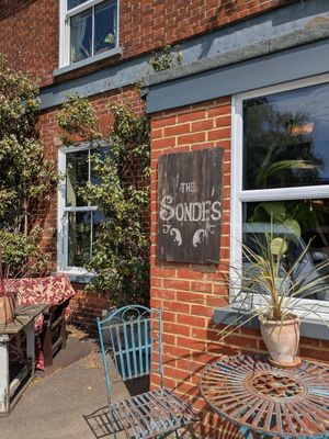 Exterior at The Sondes Tea House & General Stores in Faversham