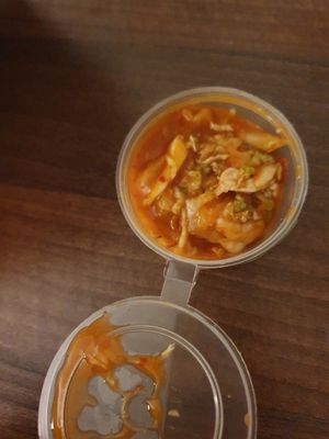 Kimchi at BaoBun Botanic in Belfast