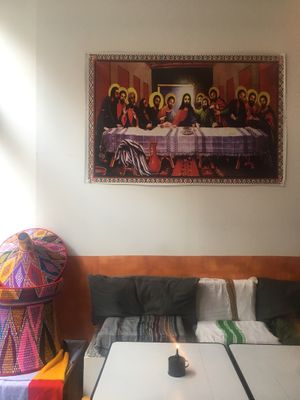 Interior at Ethiopisch Eethuis Sarah in Leeuwarden