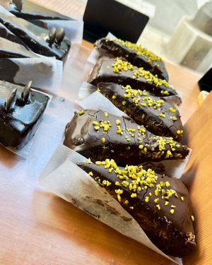 Vegan desserts in Dolce Capriccio Pasticceria at Dolce Capriccio Pasticceria in Oviedo