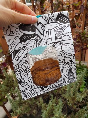 Vegan doughnut (£2,50) at Planet Doughnut in Shrewsbury