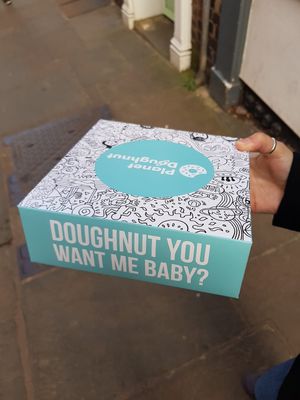 👍🏼 at Planet Doughnut in Shrewsbury