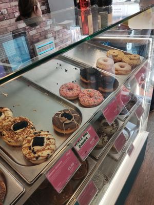 Lots of vegan options! at Planet Doughnut in Shrewsbury