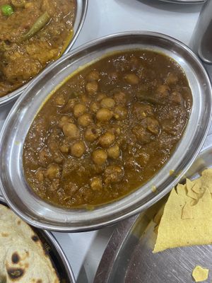 Peas curry  at Western Tandoori in Kathmandu