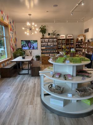 Inside the store  at Grocer's Daughter Chocolate in Empire