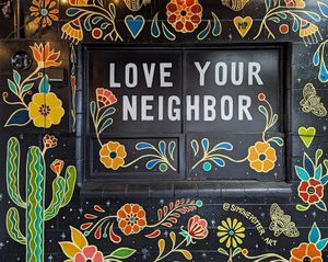 patio at Tiny's Coffee - South East in Portland