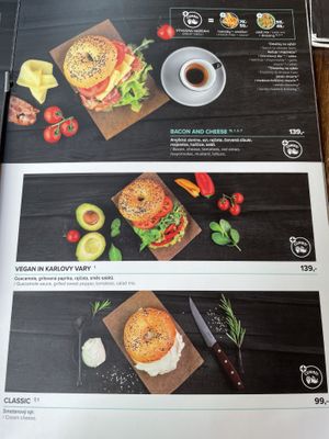   at Bagel Lounge  in Karlovy Vary