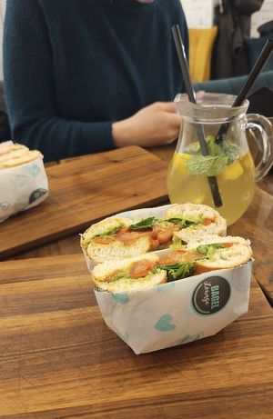   at Bagel Lounge  in Karlovy Vary