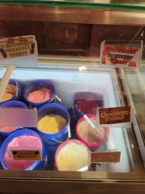 More sorbet at Fat Bottomed Girl's in Hot Springs