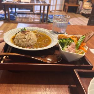 Spicy curry at Cafe & Marche in Gujo
