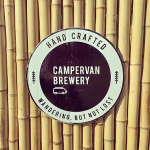 Yep at Campervan Brewery in Edinburgh