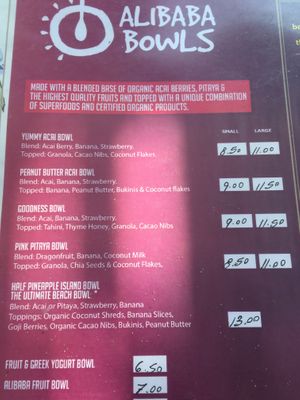 Dairy free at Alibaba in Kos