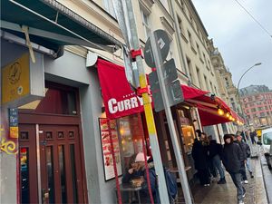 outside  at Curry 61 in Berlin