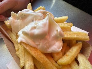 double mayo  at Curry 61 in Berlin