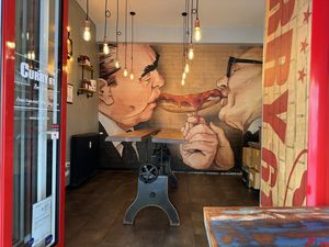 inside  at Curry 61 in Berlin