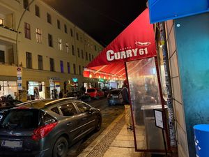 outside  at Curry 61 in Berlin